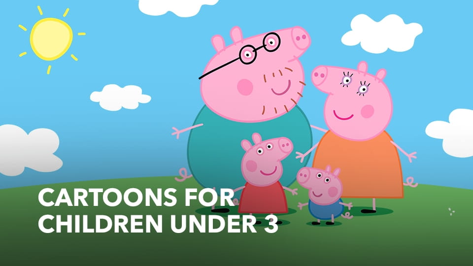 Watch Cartoons for children under 3 online