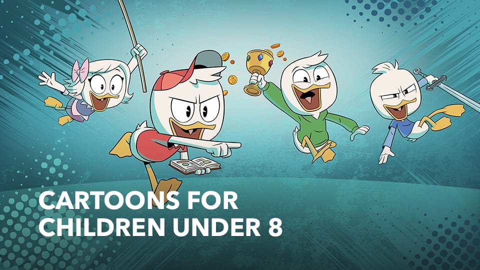 Watch Cartoons for children under 8 years old online
