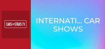 International Car Shows