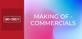 Making of - commercials shootings