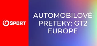 Automobilové preteky: GT2 Europe - Barcelona Automobilové preteky: GT2 Europe - Barcelona