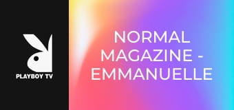 Normal Magazine - Emmanuelle Bousquet