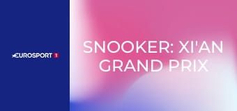 Snooker: Xi'an Grand Prix Snooker: Xi'an Grand Prix