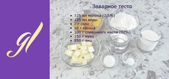 Заварное тесто. Пирожные и десерты в стакане. Выпуск 6