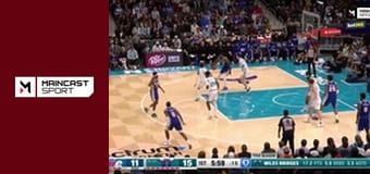 Баскетбол. NBA. Регулярний сезон. Шарлотт Горнетс - Філадельфія Севенті-Сіксерс.