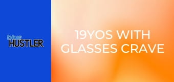 19YOs With Glasses Crave Black Rods