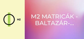 M2 matricák - Baltazár-bazár - Siklók M2 matricák - Baltazár-bazár - Siklók
