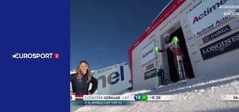 Горнолыжный спорт. Кубок мира. Этап в Гургле, Австрия. Женщины. Слалом. 2-я попытка.