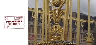 Великолепният Версайски дворец в Париж Великолепният Версайски дворец в Париж