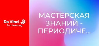 Мастерская знаний - Периодическая таблица