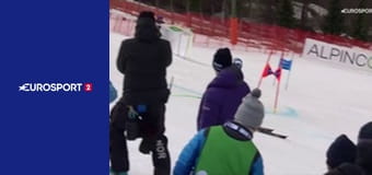 Горнолыжный спорт. Кубок мира. Финал в Хафьелле, Норвегия. Мужчины. Гигантский слалом. 2-я попытка.