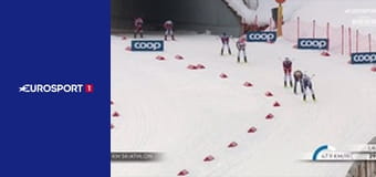 Лыжные гонки. Кубок мира. Этап 2 в Тронхейме, Норвегия. Женщины. Скиатлон. 10+10 км.