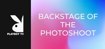 Backstage of the Photoshoot - Lena