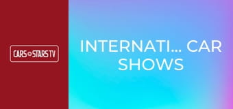 International Car Shows International Car Shows