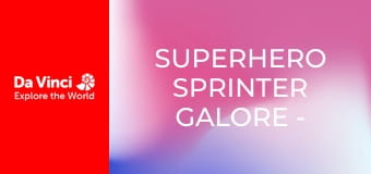 Superhero Sprinter Galore - All Are Welcome!
