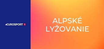 Alpské lyžovanie Alpské lyžovanie