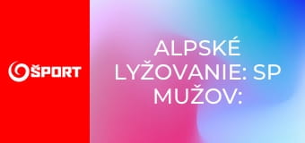 Alpské lyžovanie: SP mužov: Kranjska Gora Alpské lyžovanie: SP mužov: Kranjska Gora