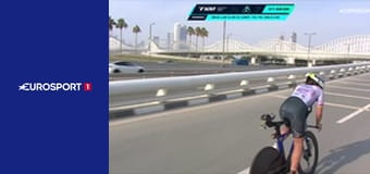 Триатлон. T100 Triathlon World Tour. Этап 8 в Дубае, ОАЭ. Женщины, мужчины.