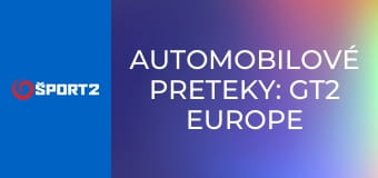 Automobilové preteky: GT2 Europe - Valencia Automobilové preteky: GT2 Europe - Valencia