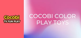 Cocobi Color Play Toys 2