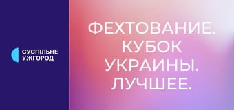 Фехтование. Кубок Украины. Лучшее.