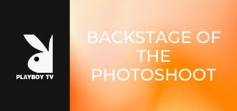 Backstage of the Photoshoot - Olya