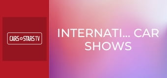 International Car Shows