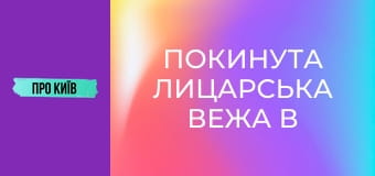 Покинута лицарська вежа в Голосіївському лісі в Києві. Що там приховано? Покинута лицарська вежа в Голосіївському лісі в Києві. Що там приховано?