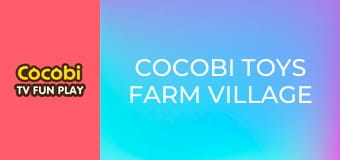 Cocobi Toys Farm Village Toys 1