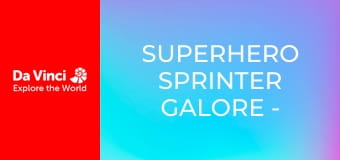 Superhero Sprinter Galore - Eat Your Greens! Superhero Sprinter Galore - Eat Your Greens!