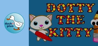 Dotty, the Kitty - snowflake