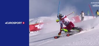 Горнолыжный спорт. Кубок мира. Этап в Гургле, Австрия. Мужчины. Слалом. 2-я попытка.