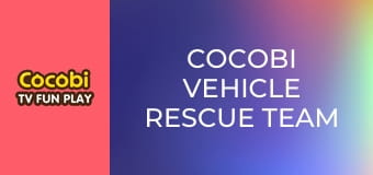 Cocobi Vehicle Rescue Team Toys 3