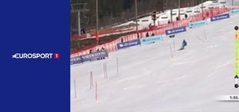 Горнолыжный спорт. Кубок мира. Финал в Хафьелле, Норвегия. Мужчины. Слалом. 2-я попытка.