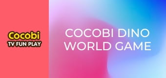 Cocobi Dino World Game