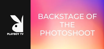 Backstage of the Photoshoot - Anastasia