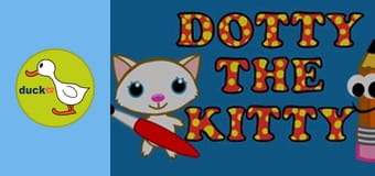 Dotty, the Kitty - Rose, White Flower