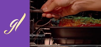 Соковита ніжка ягняти з картоплею у новій духовій шафі Samsung зі штучним інтелектом