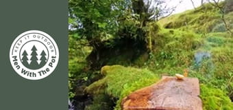 Sirloin Steak entirely wrapped in Parmesan