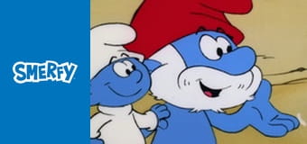 Platforma pełna smerfów / Zatrzymaj się i smerfnij róże Platforma pełna smerfów / Zatrzymaj się i smerfnij róże