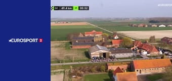 Велоспорт. Гонка "Бредене-Коксейде Классик" в Бельгии.