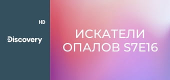 Искатели опалов S7E16
