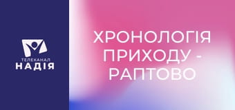 Хронологія Приходу - Раптово прийде погибель