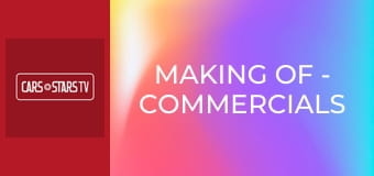 Making of - commercials shootings