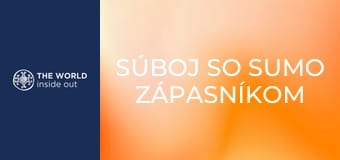 Súboj so sumo zápasníkom a tajomstvá gejší. Japonsko. Súboj so sumo zápasníkom a tajomstvá gejší. Japonsko.