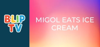 Migol eats Ice Cream