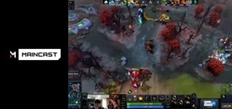 Team Falcons vs Team Spirit. Гра 1. DreamLeague S27.