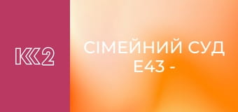 Сімейний суд E43 - Нерідний тато