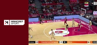 Баскетбол. Чемпіонат Іспанії. ACB. 25-й тур. Сарагоса - Барселона.