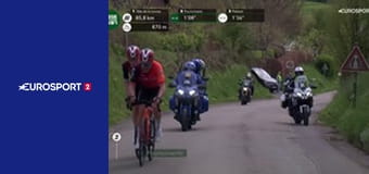 Велоспорт. Гонка Льеж-Бастонь-Льеж в Бельгии. Велоспорт. Гонка Льеж-Бастонь-Льеж в Бельгии.